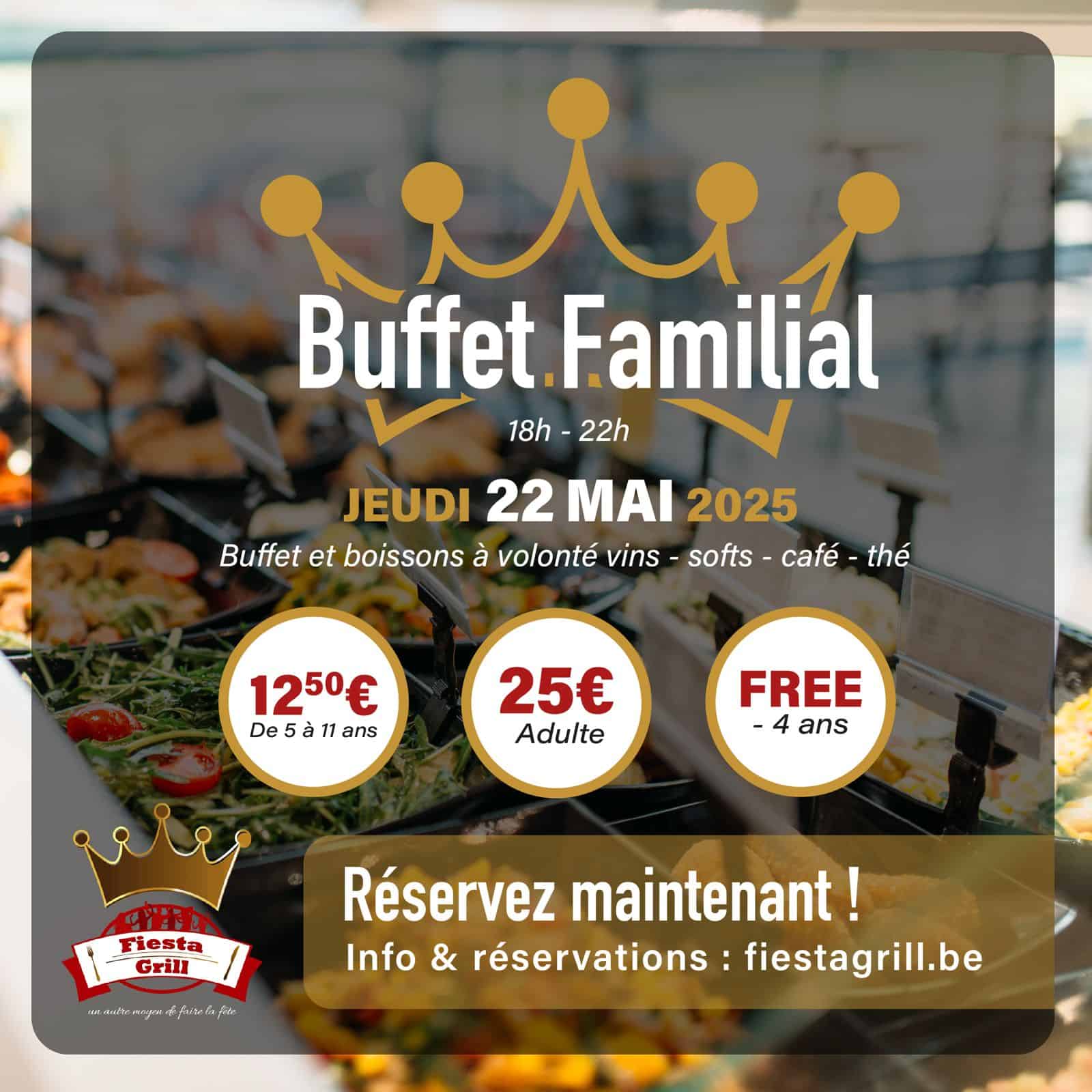 Buffet Familial 22 mai 2025