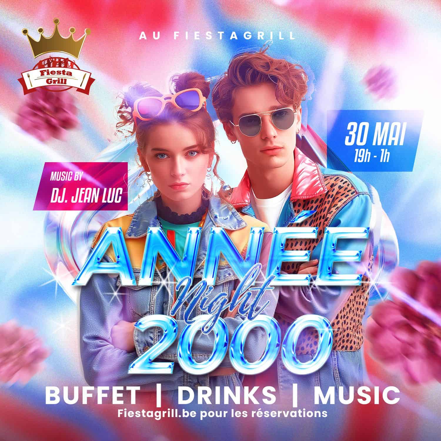 Soirée génération 2000 30 mai 2025 Soirée génération 2000 30 mai 2025