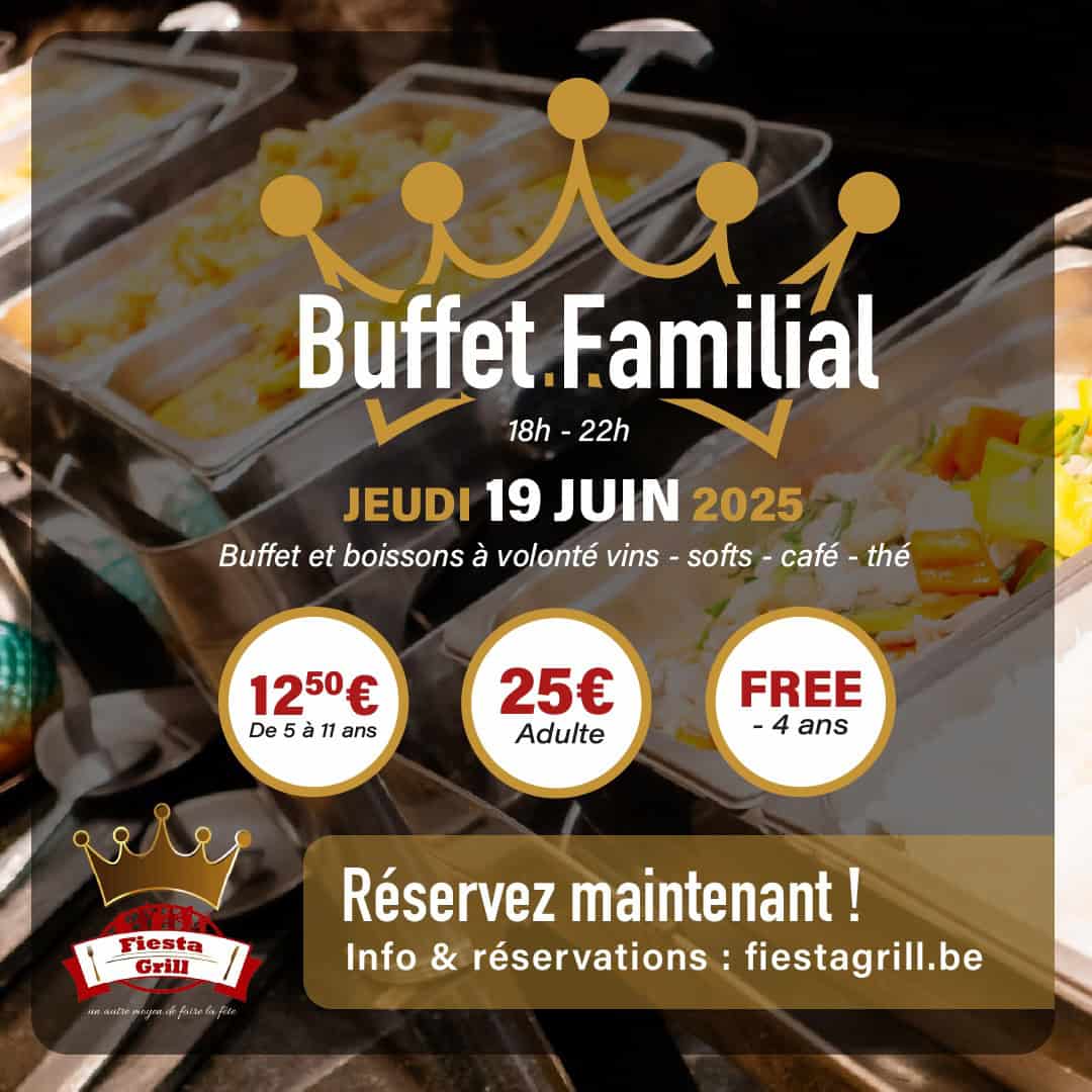 Buffet Familial 19 juin 2025