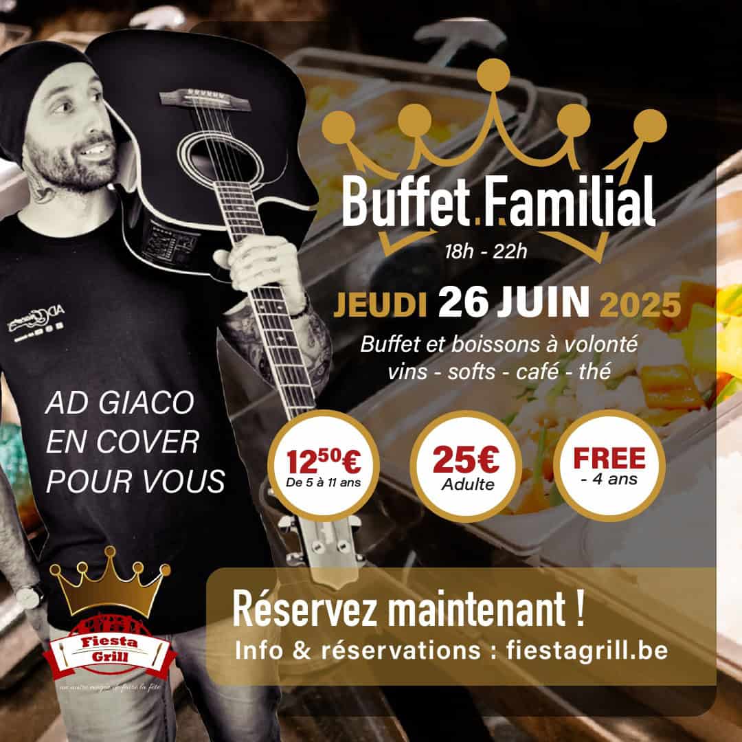 Buffet Familial 26 juin 2025