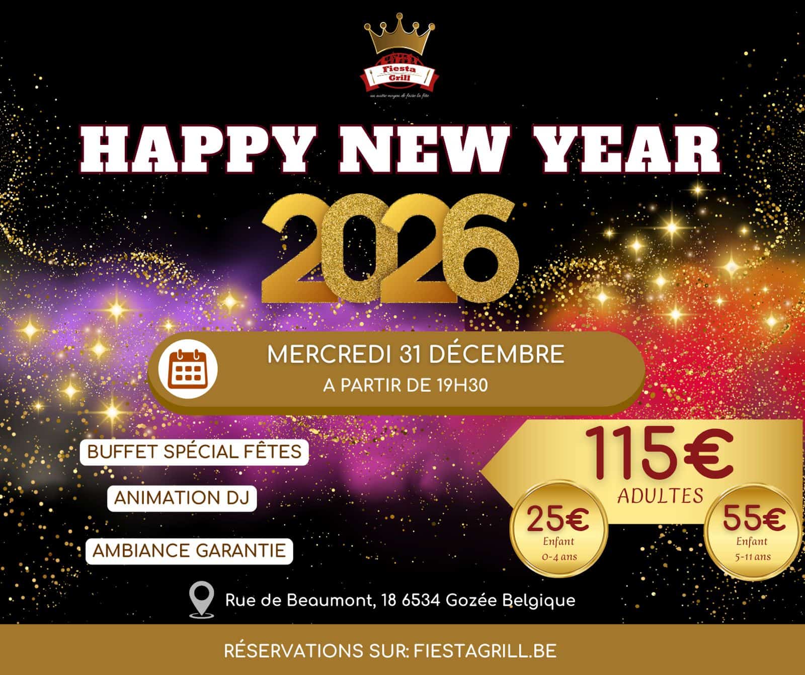 Happy new year 2026 - 31 décembre 2025