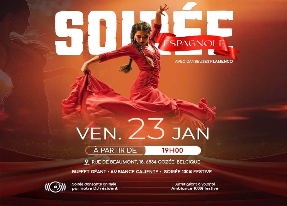Soirée Espagnole – 23 janvier 2026