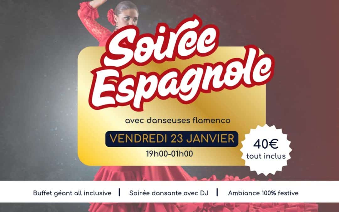 Soirée Espagnole – 23 janvier 2026
