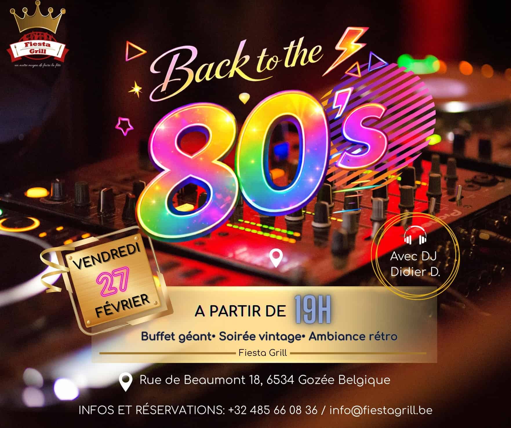 Back to the 80's - 27 février 2026