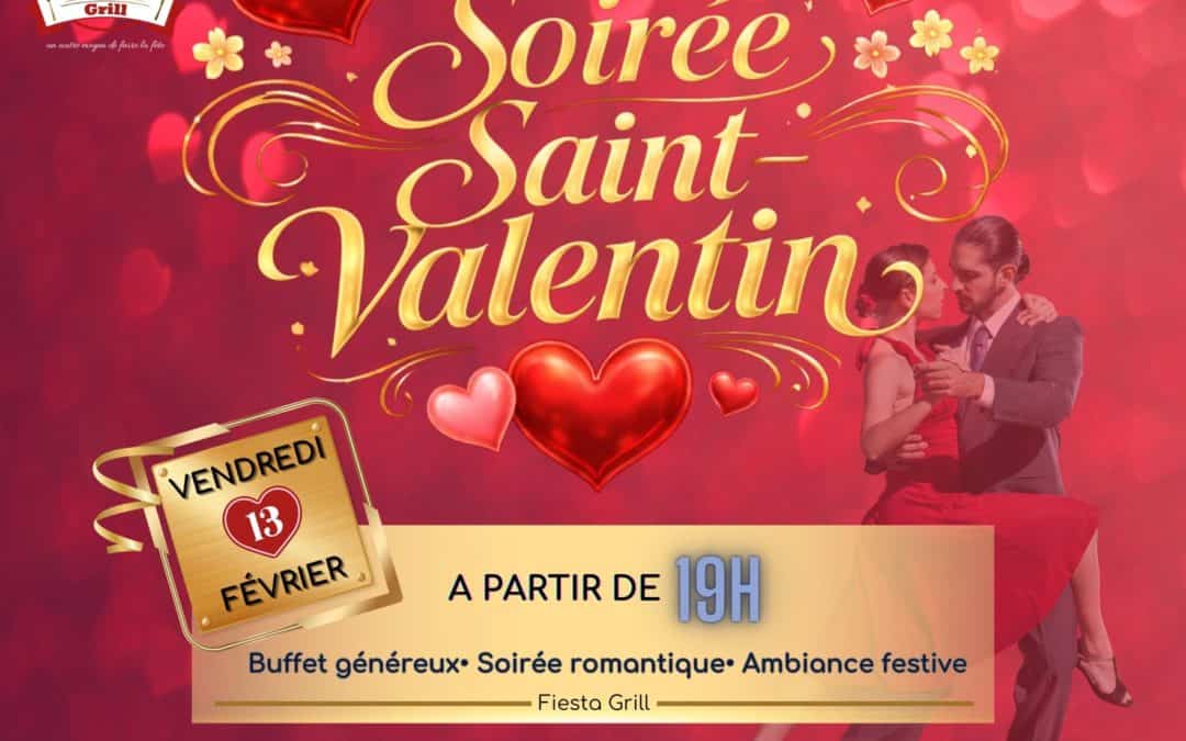 Soirée Saint Valentin – 13 février 2026