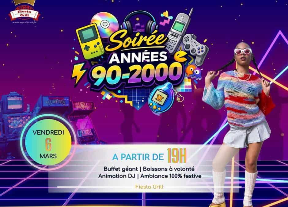 Soirée Années 90-2000 – 6 mars 2026