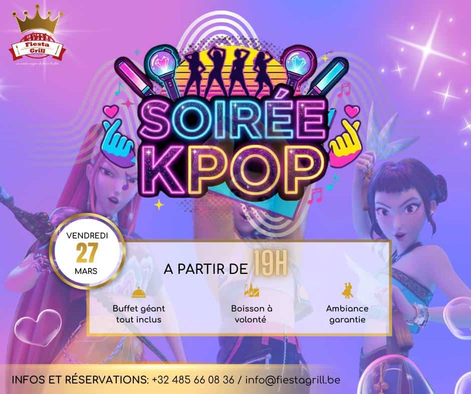 Soirée KPOP - 27 mars 2026