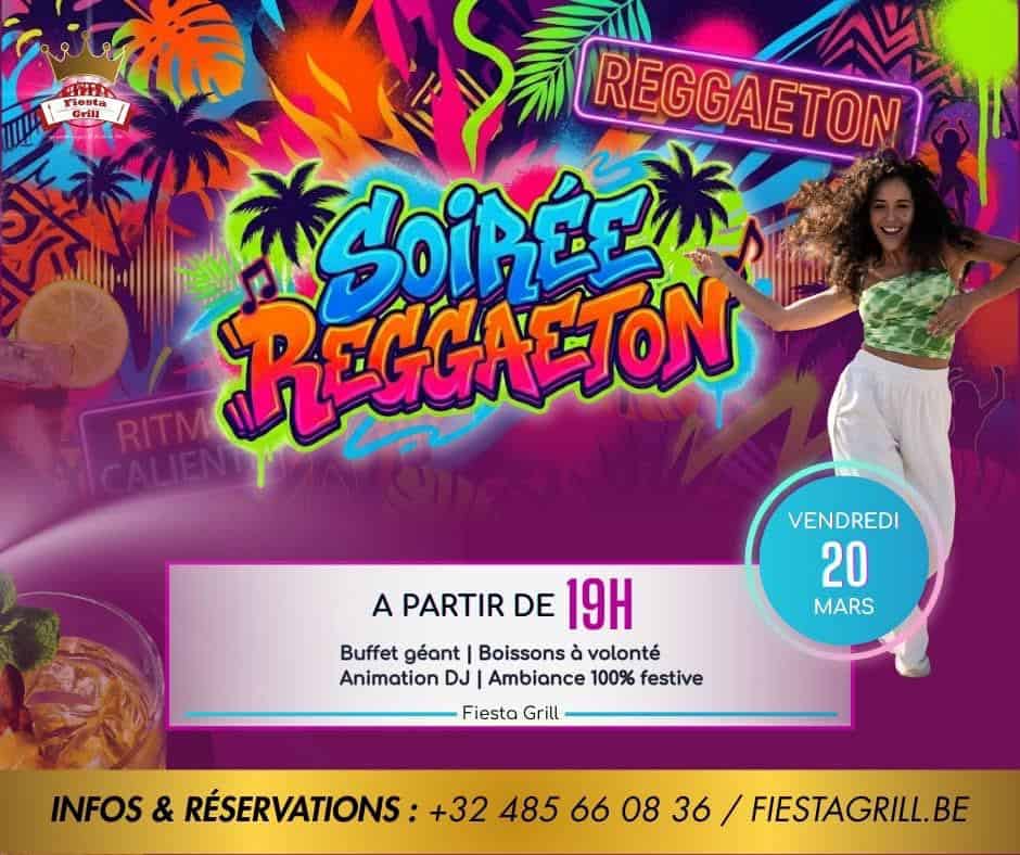 Soirée Reggaeton - 20 mars 2026