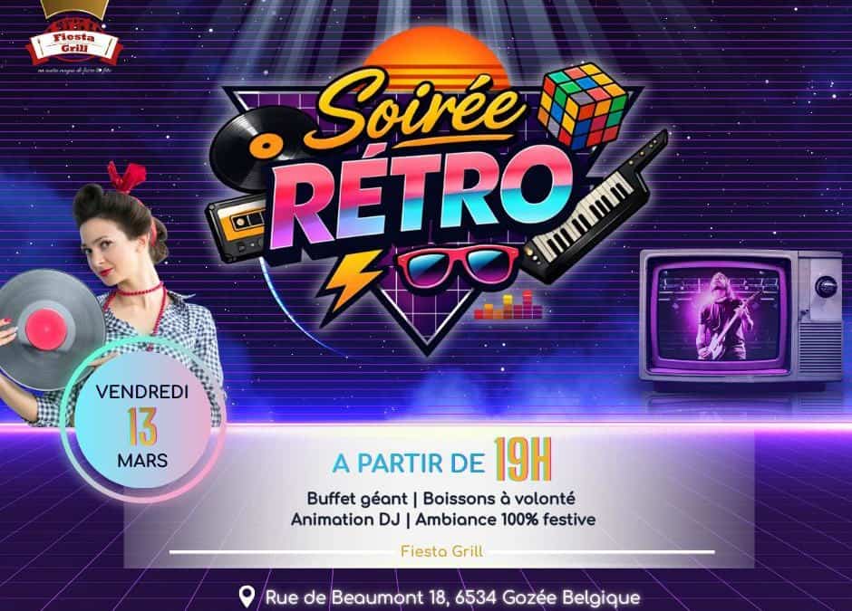 Soirée Rétro – 13 mars 2026